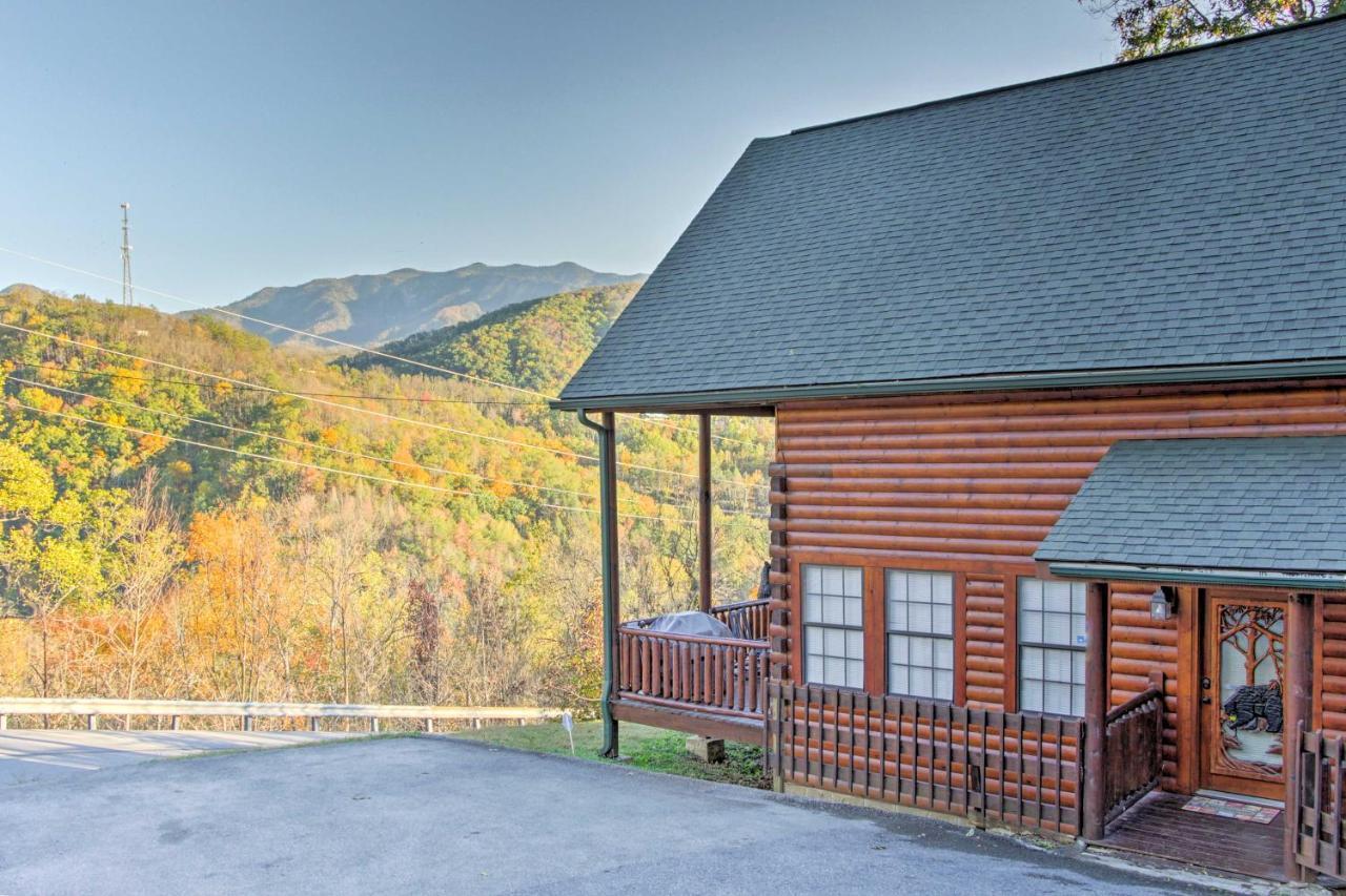 Expansive Gatlinburg Cabin Hot Tub, Deck And Grill! Exterior foto